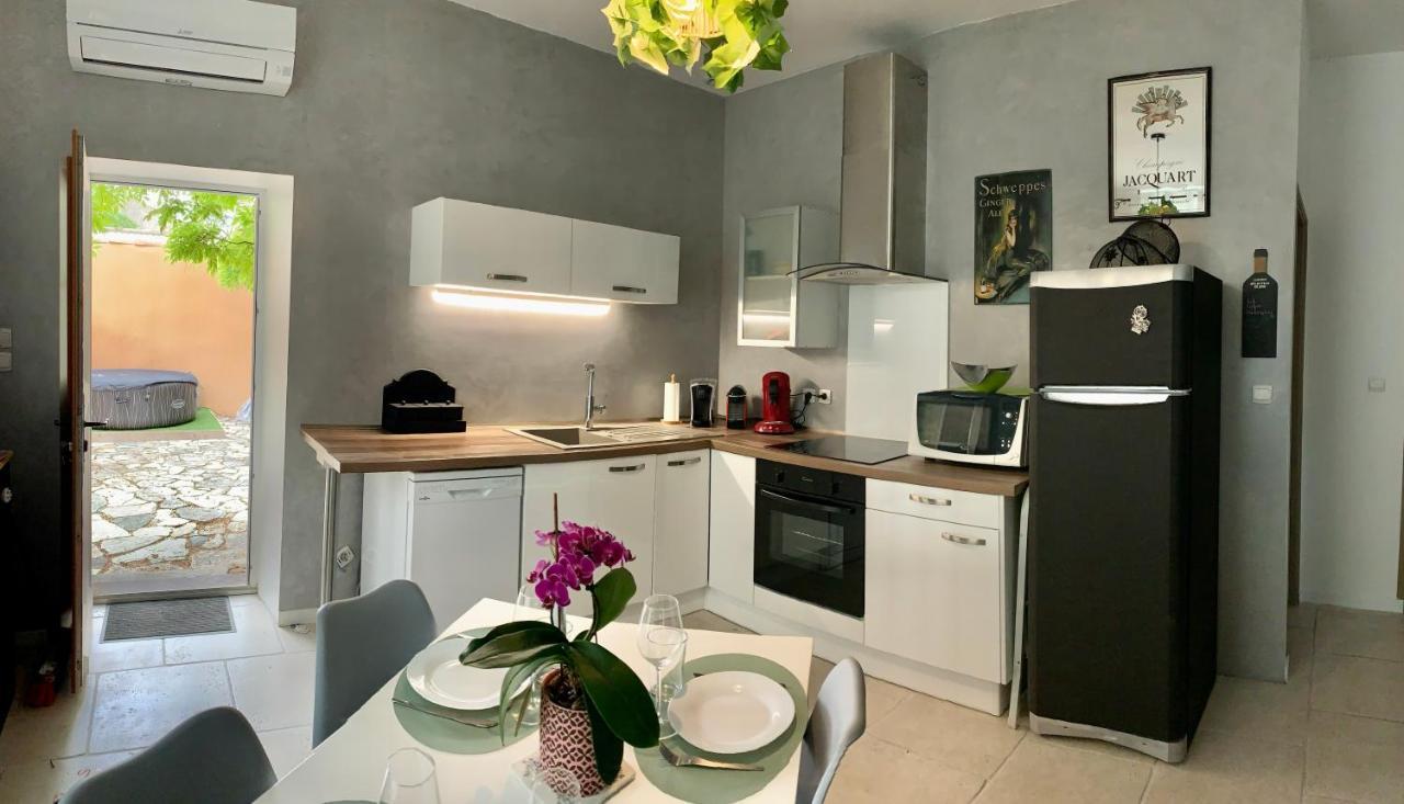 Appartement Avec Jardin Privatif Cazouls-lès-Béziers Eksteriør billede